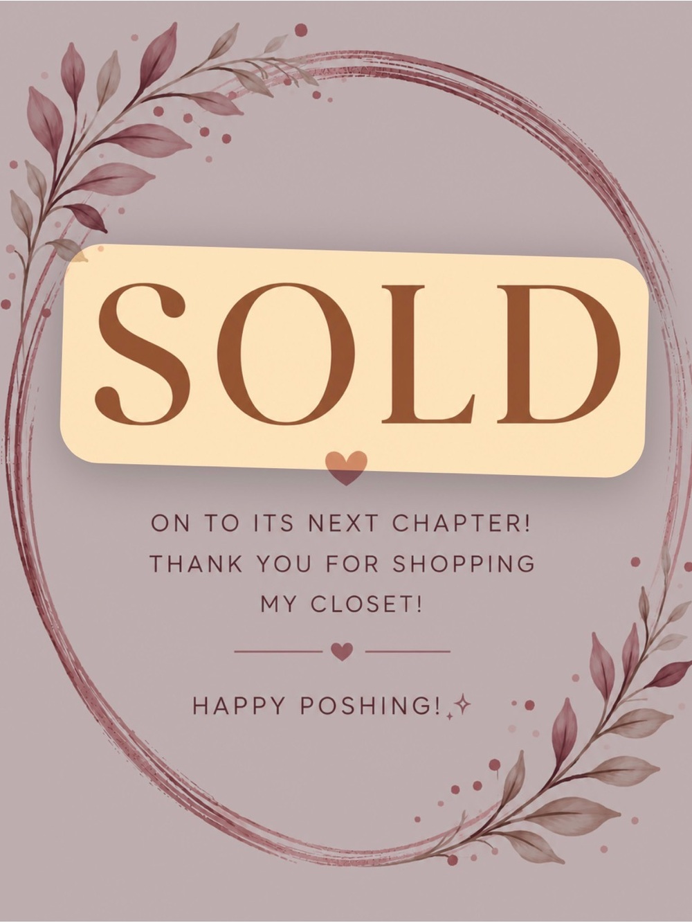 SOLD